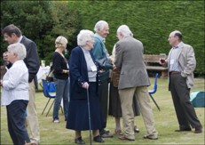 Sue, Peggie, ?, Fergus, ? and Stuart