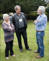 Sue, Peter and Pete Chadwick