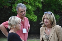 Gill Newsom (Whyte), Mike Simpson, and Patricia Simpson (Cottingham)