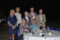 Standing - Elizabeth Davies, Dave Roberts, Eileen, John and Howard, Seated - Vicki Brown (Stirling) and Chris