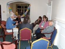 Bob, Isabel, Liz, Simon, Margery, and Sue