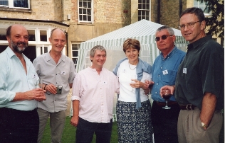 Alan, Neil, Alan, Biddy, Chris and Colin